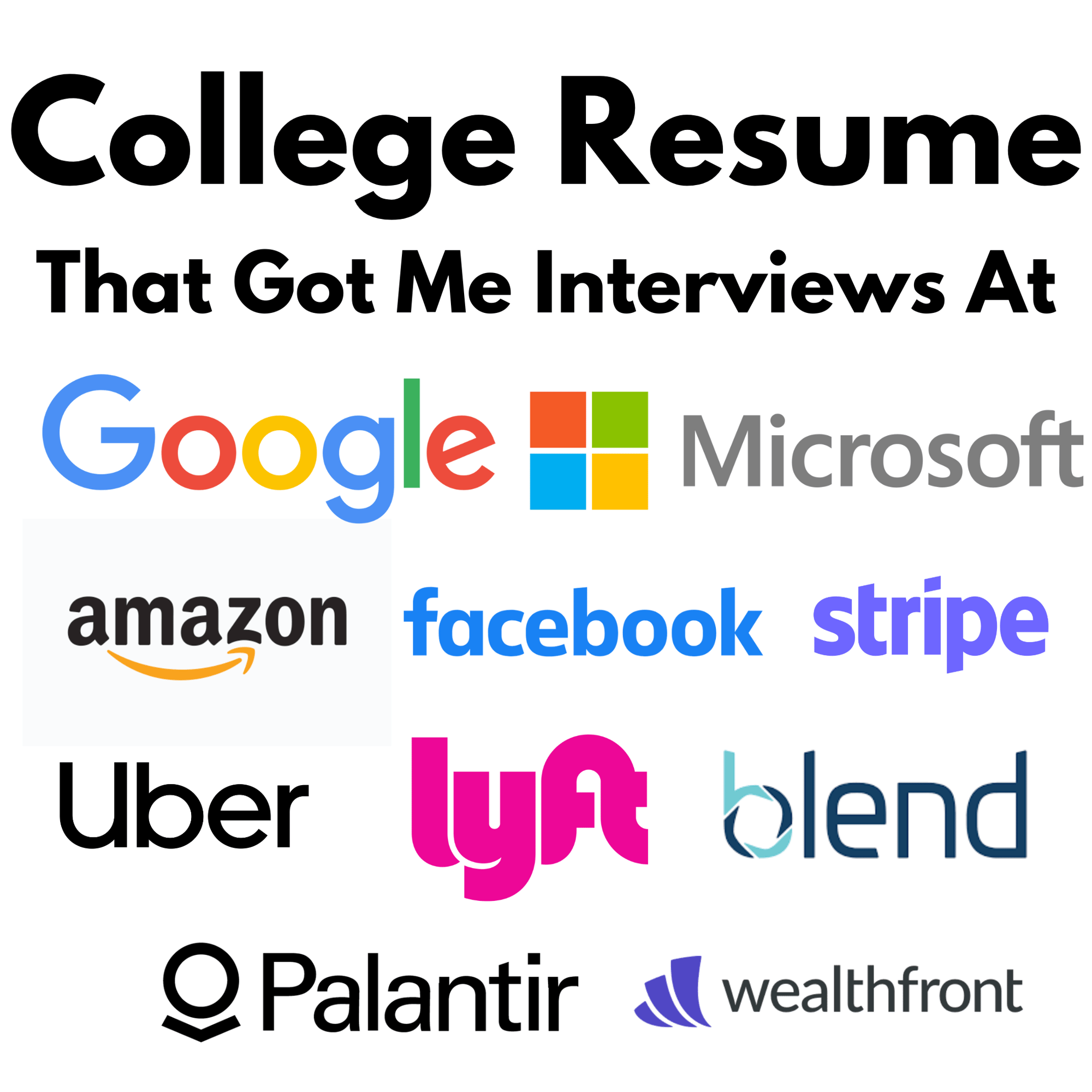 New Grad Resume Product Photo
